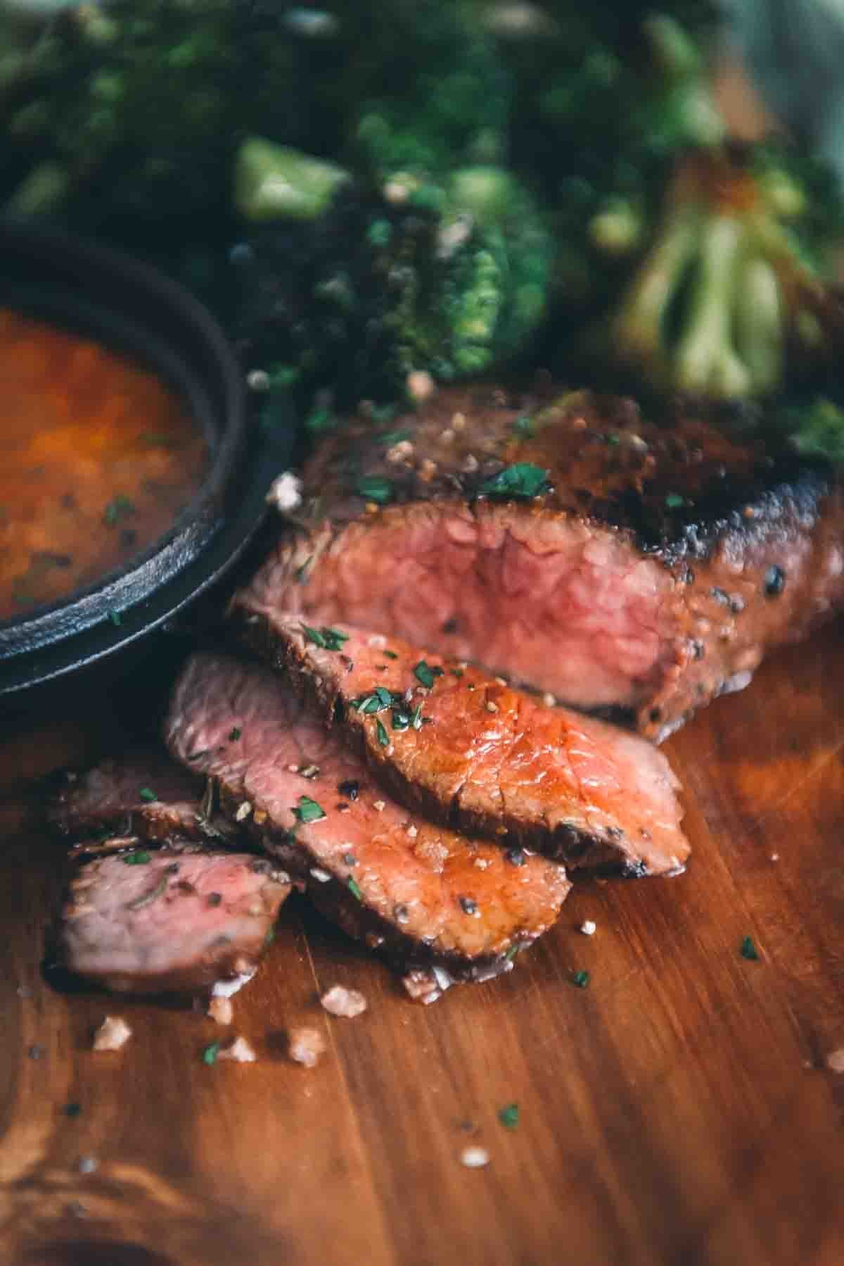 Pan-Seared Ranch Steak 