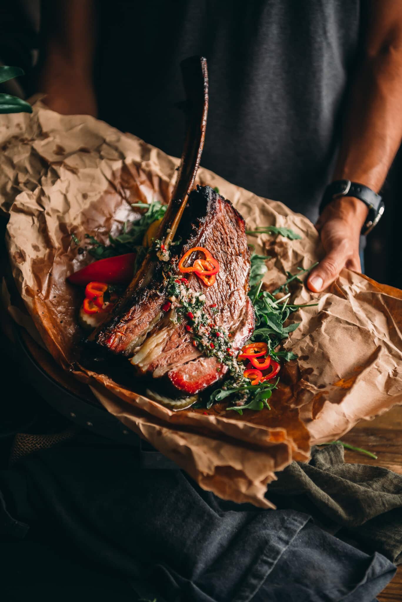 Smoked Beef Ribs (Dino Ribs)