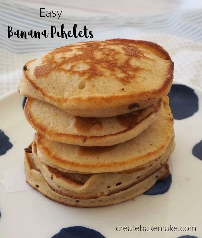 Easy Banana Pikelets Recipe